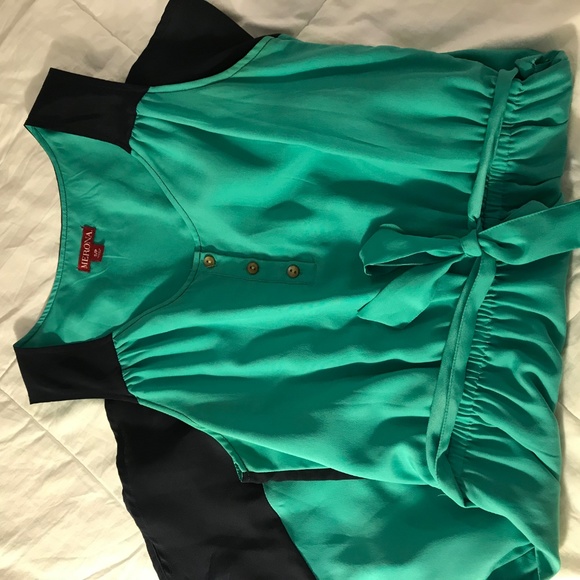 Merona Color Block Dress - Picture 4 of 4